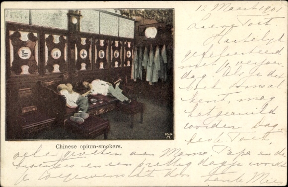 KP China, chińscy palacze opium
