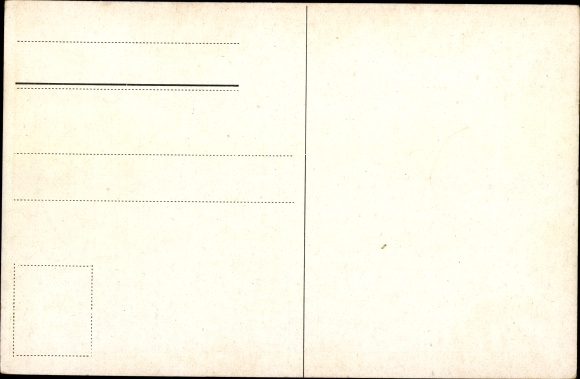 Song Postcard De biese Lieb, Wilhelm Vogel, Erzgebirge, lovers, crying man