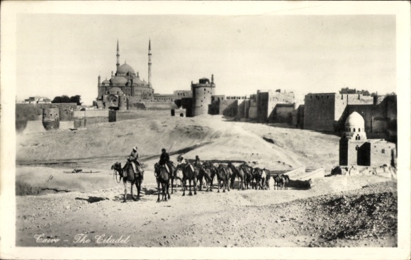 Postcard Cairo Cairo Egypt, citadel