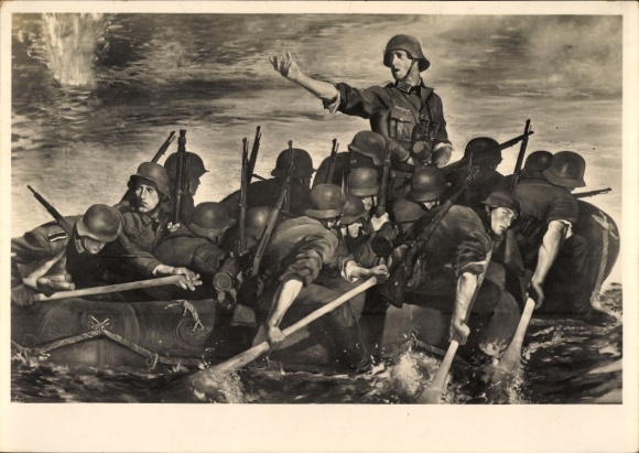 Artist Postcard Padua, Paul Mathias, May 10, 1940, HDK 119