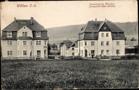 Ak Wilthen in der Oberlausitz, Konsumverein Kirschau, Zweigstelle Ober-Wilthen