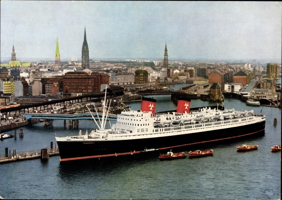 PC Hamburg, steamer Hanseatic, Hamburg Atlantic Line