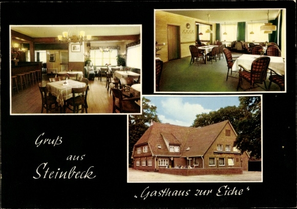 Ak Steinbeck Buchholz in de noordelijke heide, Gasthaus zur Eiche