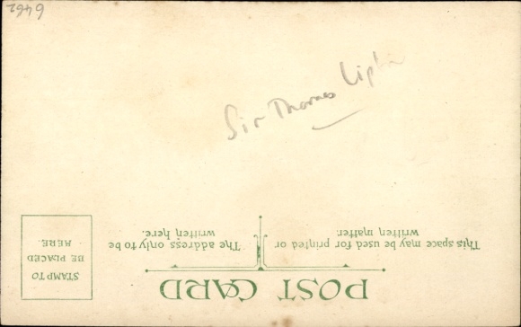 KP Sir Thomas Lipton, Karykatura