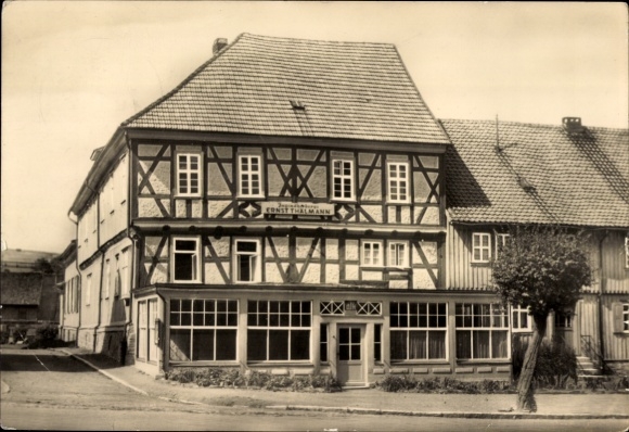 Ak Güntersberge Harzgerode am Harz, Jeugdherberg Ernst Thälmann