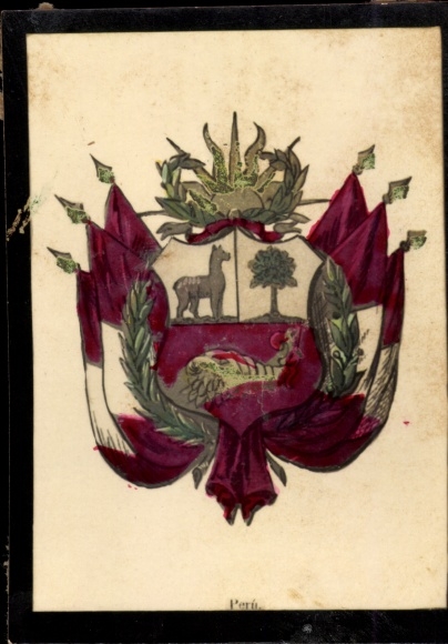 foto Peru, Escudo de la Nacion, wapenschild