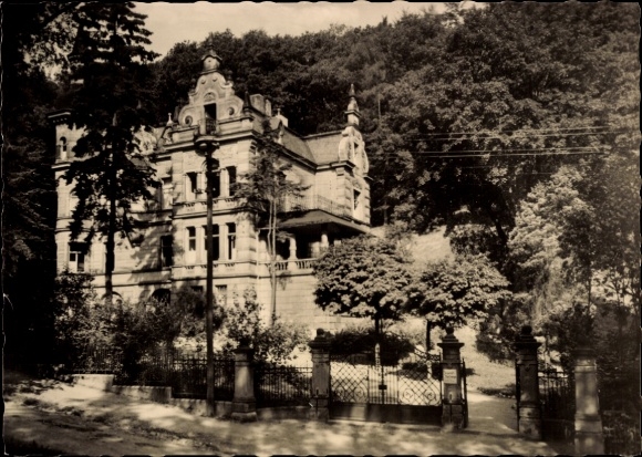 Postcard Lutherstadt Eisenach Thuringia, Hellthal, Historical Building, Arthur Becker Youth Hostel,