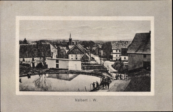 Passepartout Ak Valbert Meinerzhagen in Nordrhein Westfalen, Ortschaft