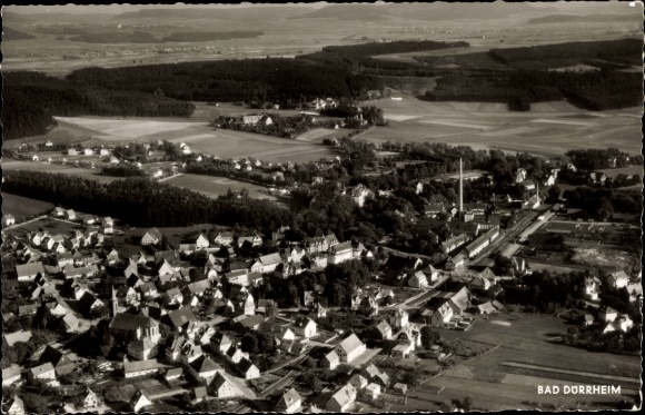 Postcard Bad Dürrheim in the Black Forest, long shot