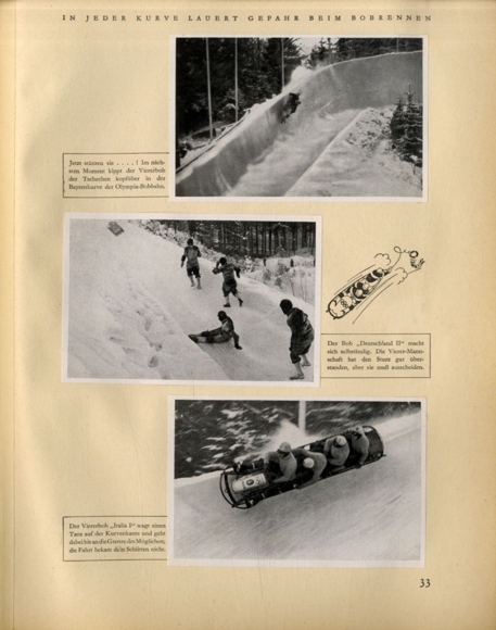 1936 Olympics Volume I collective picture album Reemtsma cigarettes, Hamburg-Bahrenfeld 1936