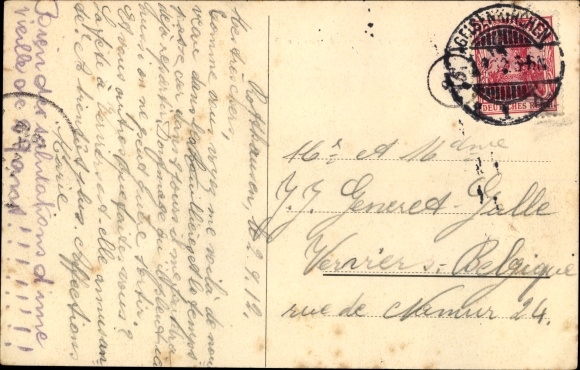 Ak Gelsenkirchen im Ruhrgebiet, Zeche Rheinelbe, Schacht I und II