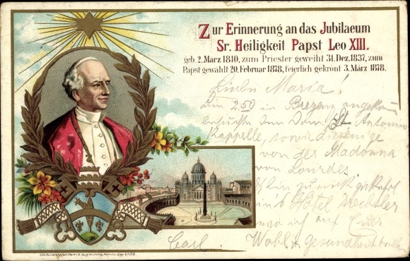 lito Rocznica Św. Papieża Leona XIII, Watykan