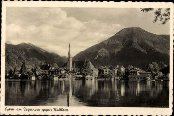 10 old PCs Tegernsee, Rottach Egern in the district of Miesbach Oberbay, various views