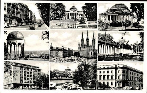 10 old PCs Wiesbaden in Hesse, various views