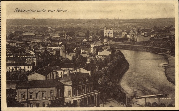 KP Wilno Wilna Litwa, widok ogólny