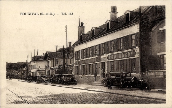 Ak Bougival Yvelines, Hostellerie du Coq Hardy