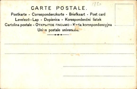 litho Lohengrin, scène, dode ridder, reclame, chocolade en cacao Bensdorp
