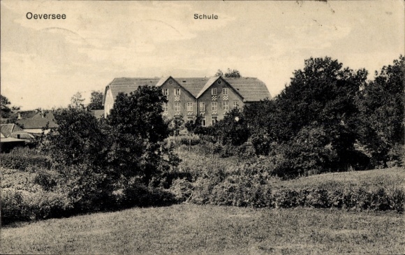Ak Oeversee in Schleswig-Holstein, Schule