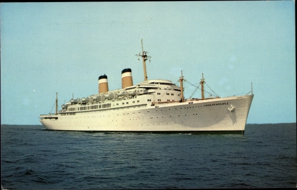 Ak stoomschip SS Independence, American Export Lines