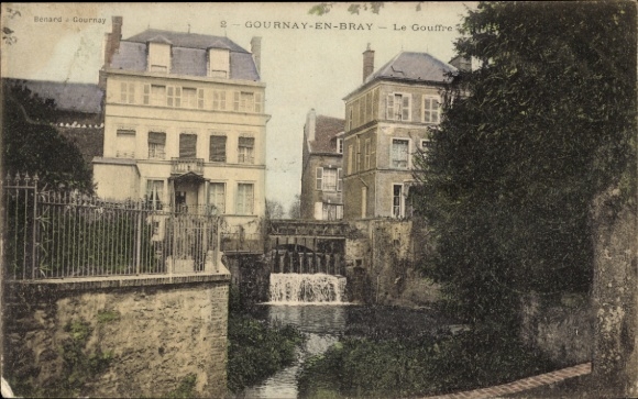 Postcard Gournay en Bray Seine Maritime, Le Gouffre