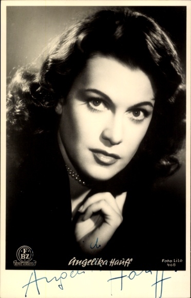 KP aktorka Angelika Hauff, portret