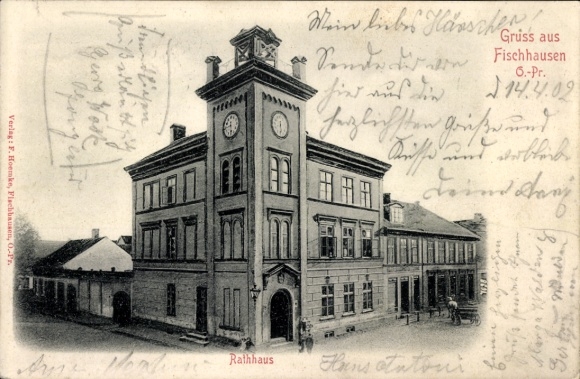 KP Primorsk Fischhausen Prusy Wschodnie, Ratusz