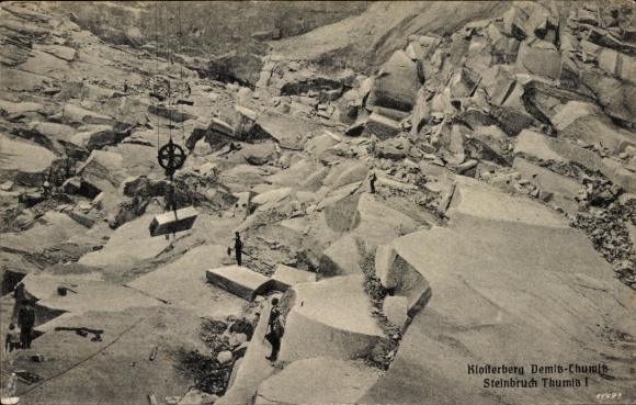 KP Demitz Thumitz w Saksonii Łużyckiej, Klosterberg, kamieniołom Thumitz I