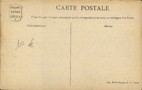 Postcard Les Sports, Assaut a l'epee, fencing match