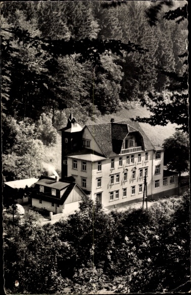 Ak Lonau Herzberg am Harz, Waldhaus Jutges