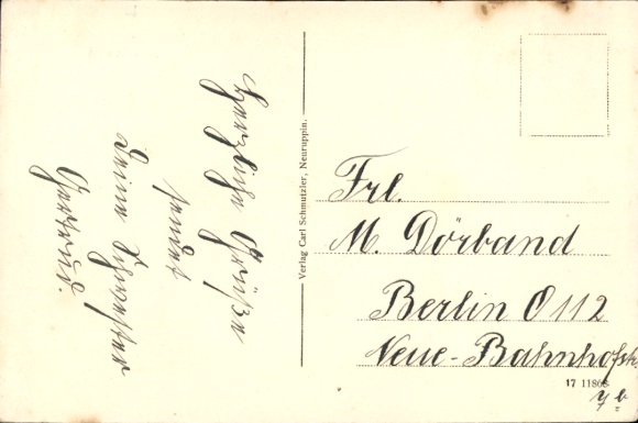 Postcard Wustrau Altfriesack Fehrbellin in Brandenburg, Zieten Castle
