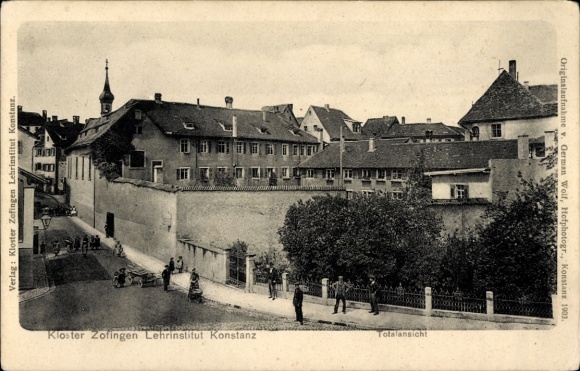 Ak Zofingen Kanton Aargau, Kloster, Lehrinstitut Konstanz