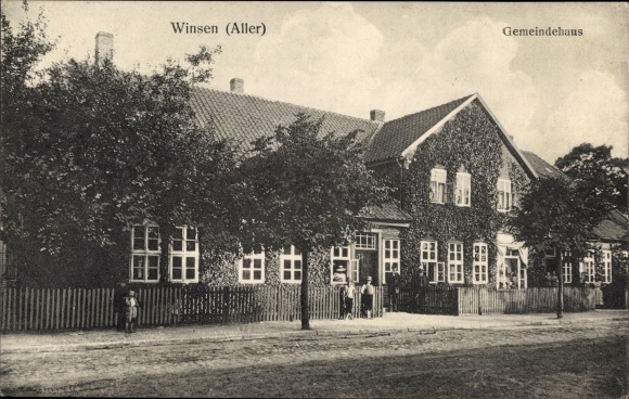 Ak Winsen an der Aller, parochiezaal