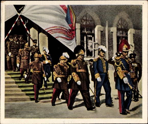 Collecting picture The post-war period No. 231, February 1934, The Manchukuo Empire, Emperor Pu Yi