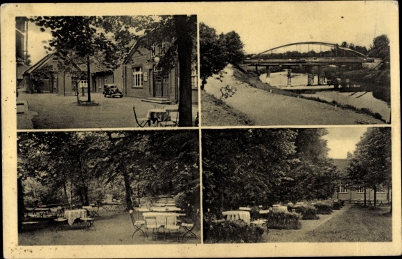 KP Salzbergen Dolna Saksonia, restauracja ogrodowa Vehring
