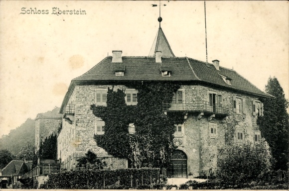 Ak Gernsbach im Schwarzwald, Schloss Eberstein