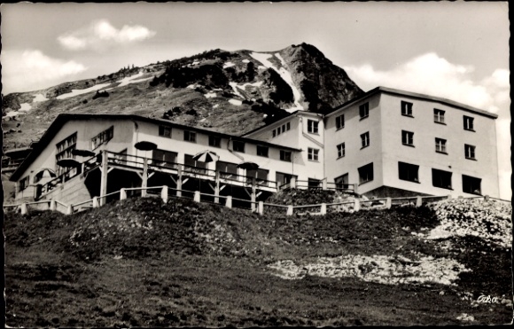 Ak Pfronten im Allgäu, Berg- u. Sporthotel „Heck“, Breitenberg,  1500 m, Höhenluftkurort