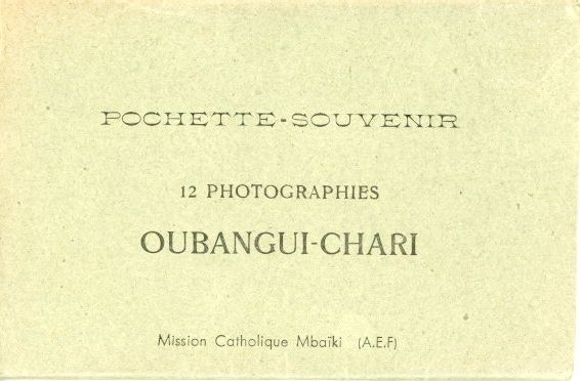 12 photos in the envelope, Oubangui-Chari
