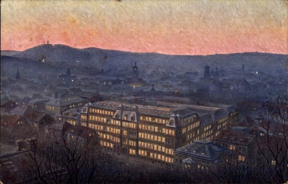 Artist PC Stuttgart am Neckar, building of the general. German insurance company