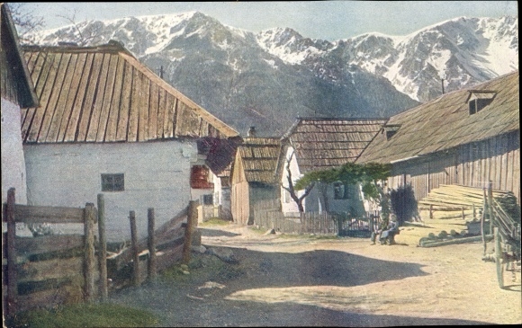 PC Schneebergdörfl Lower Austria, village section