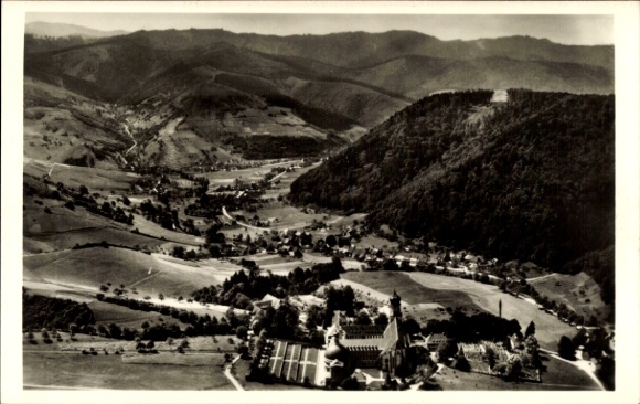 Ak St. Trudpert Schwarzwald, Fliegeraufnahme