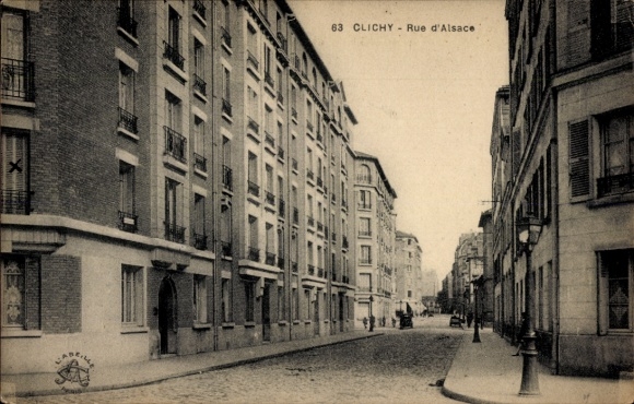 PC Clichy Hauts de Seine, Rue d'Alsace