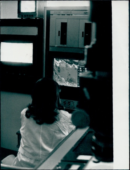 Photo Soviet space travel, information about the Earth from space, Natural Research Center, 1983