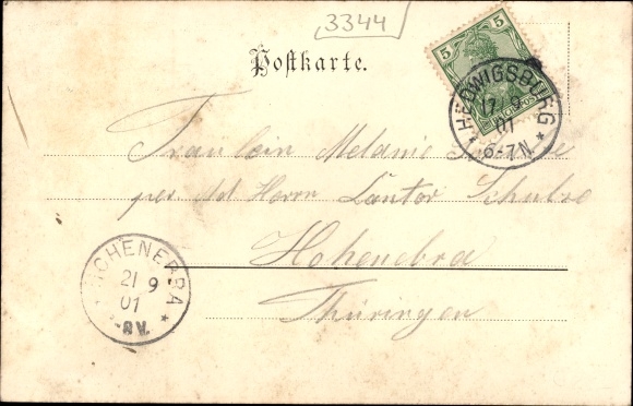 Postcard Dorstadt Wolfenbüttel in Lower Saxony, Castle, Wetter&#39;s Inn zum Klosterkrug