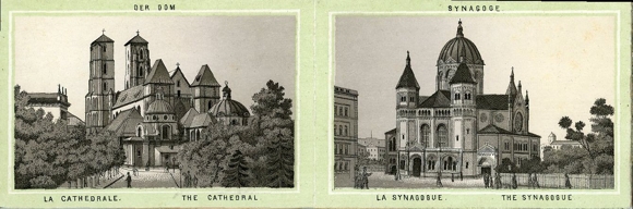 20 litho PCs in envelope, souvenir of Breslau with synagogue