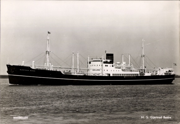 Ak MS Gjertrud Bakke, Knutsenlijn