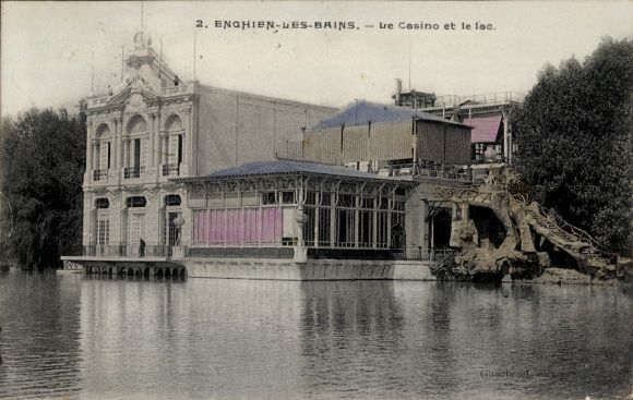 KP Enghien les Bains Val d'Oise, kasyno nad jeziorem
