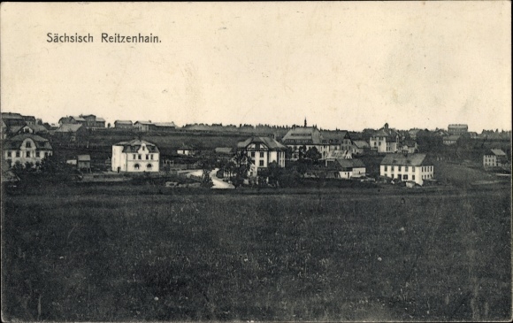 Ansichtkaart Reitzenhain Marienberg in het Ertsgebergte, overzicht
