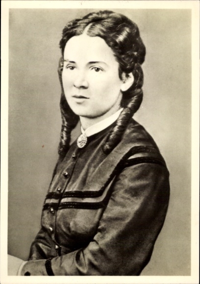 Postcard Jenny Marx, Jenny von Westphalen, wife of Karl Marx