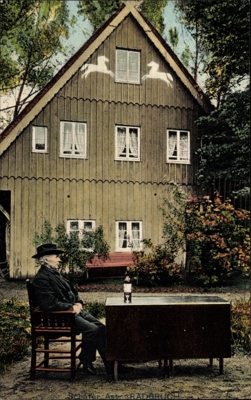 Postcard Radbruch in Lower Saxony, Schäfer Ast
