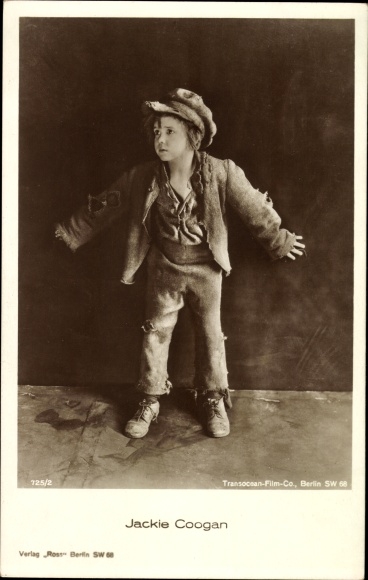 Ak Schauspieler Jackie Coogan, Portrait